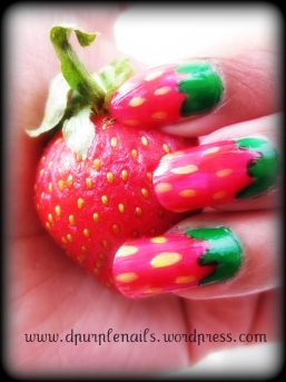 Strawberry nails 