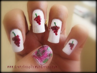 Grape nails 
